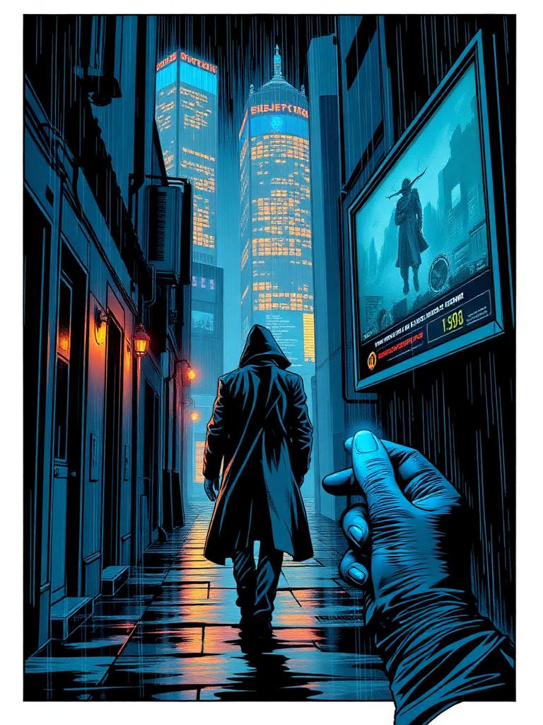 Data City Zero — page 1: The Setup