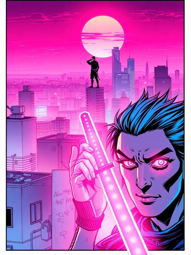 Neon City Chronicles — page 3: The Payoff