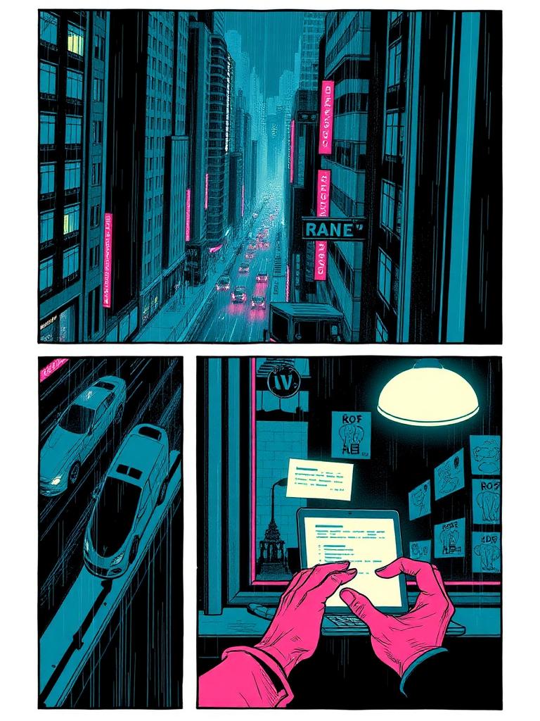 Neon Freelancer — page 1: The Setup