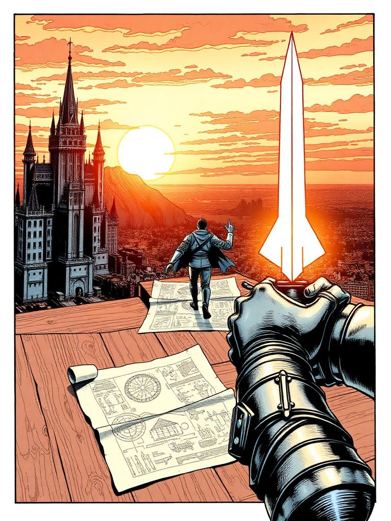 Startup Knights — page 1: The Setup