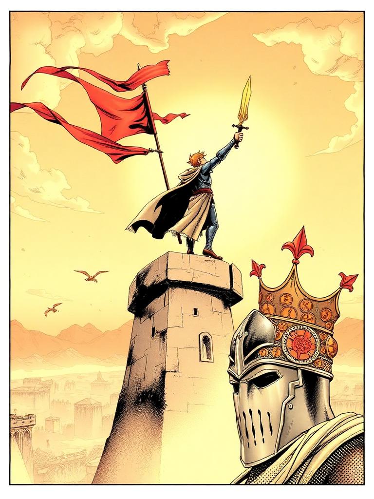 Startup Knights — page 3: The Payoff